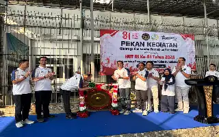 Sambut HUT RI ke-81, Lapas Sukabumi Gelar Pekan Olahraga dan Permainan Tradisional