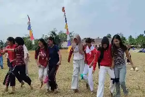 Pererat Silaturahmi, Warga Cijulang Sukabumi Gelar Pesta Rakyat Semarakkan HUT RI ke-81