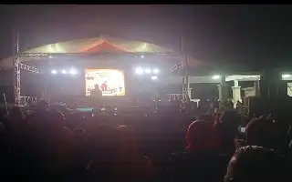 Pascapelantikan Pengurus, Panggung Hiburan Laskar Bogani Indonesia Sedot Ribuan Warga Bolaang Mongondow