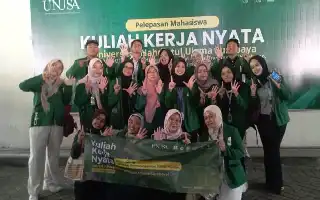 Perkuat Sektor Kesehatan dan Bisnis Digital, 604 Mahasiswa KKN Unusa Sasar Lima Kecamatan di Surabaya