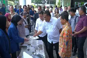 Solusi Sampah dan Air Bersih, Menteri Lingkungan Hidup Dorong Hilirisasi Teknologi Inovatif ITS